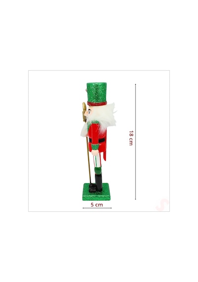Kurşun Asker, Ahşap Fındıkkıran 18cm - Baltalı
