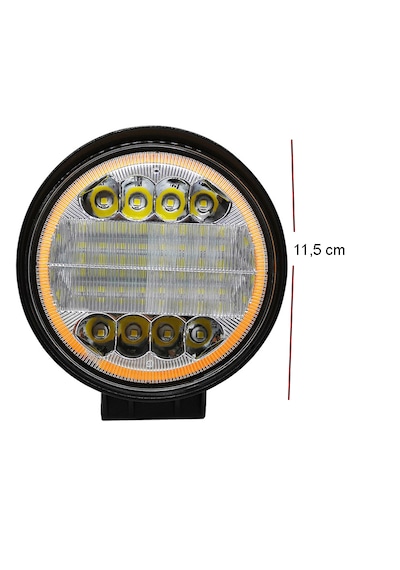 Sis Lambası Yuvarlak Kırmızı Angelli 12-24v Adet