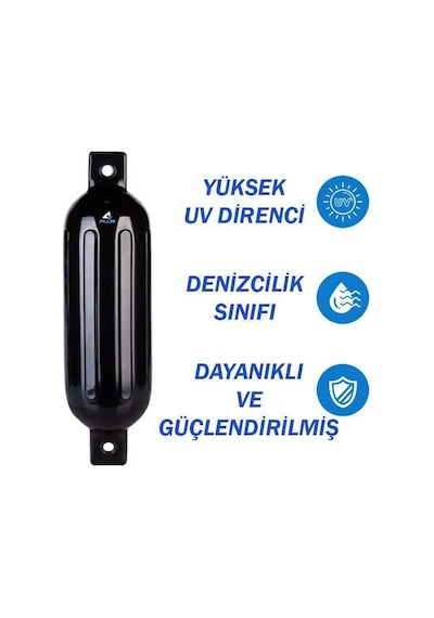 4plus G4 Siyah Tekne Usturmaçası 16,5 X 58,4 Drt 6 Adet
