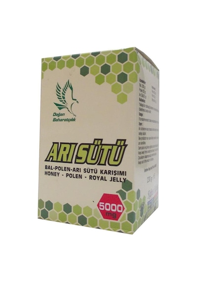 Doğan Baharatçılık 5000 MG Bal Polen Arı Sütü Karışımı 230 G
