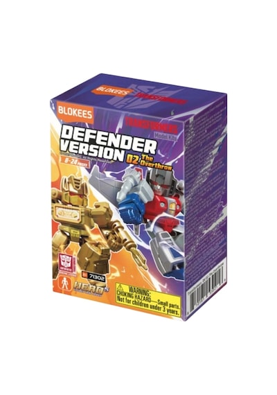 Blokee Transformers Defender Versiyon 02 The Oversthrow Sürpriz Paket