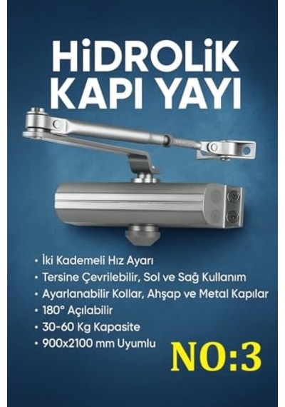 50-630 Kapı Hidroliği Raylı 3 Numara