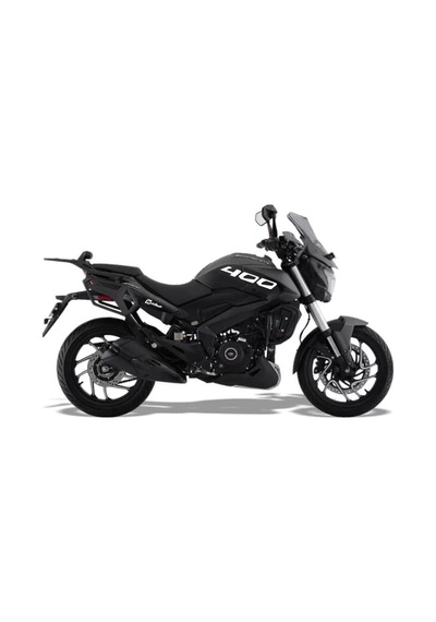 Bajaj Dominar Beyaz 400 Yazı Sticker Etiket Modeli