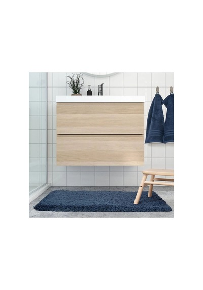 Ikea Almtjarn Banyo Halısı Paspas 60 X 90 Cm Lacivert