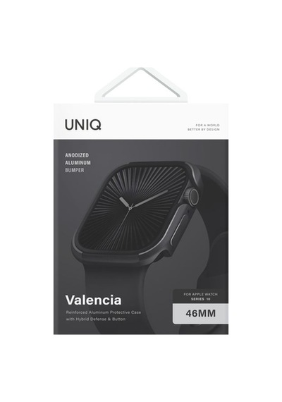 Apple Uyumlu  Watch 46mm Valencia Serisi Alüminyum Tpu Kasa 360 Tam Koruyucu Kapak