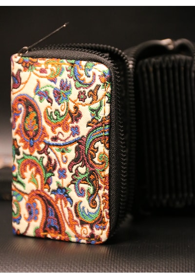 Pujiva Etnik Desen Akardion Terme Premium Kartlık Bej 7/11cm Bej