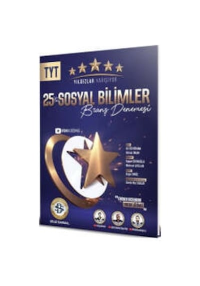 Bilgi Sarmal Yayınları 2024 Tyt Sosyal Bilimler Yıldızlar Yarışıyor 25 Deneme