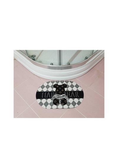 Buççin Online Mağaza Sihirli Paspas Su Emici Kaymaz Tabanlı Abdest Banyo Duş Lavabo Paspası Tezgah Önü Paspas Kauçuk İnce Çok Renkli