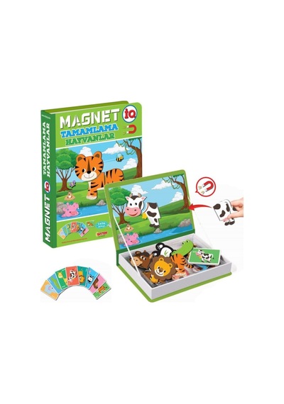 Diytoy Magnetiq Hayvan  Tamamlama