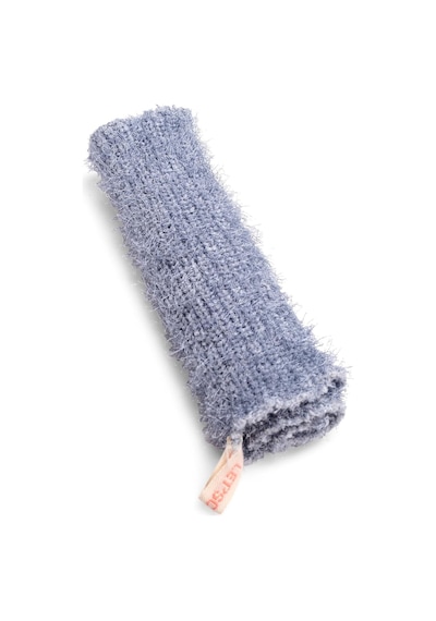 Süper Esnek Mavi Banyo Lifi Tüm Cilt Tiplerine Uygun Duş Lifi Unisex 20x30 Cm