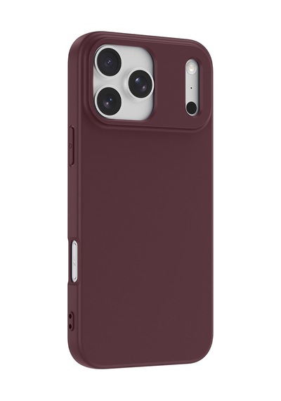 Apple İphone 17 Pro Kılıf Zore Lsr Lansman Kapak Bordo