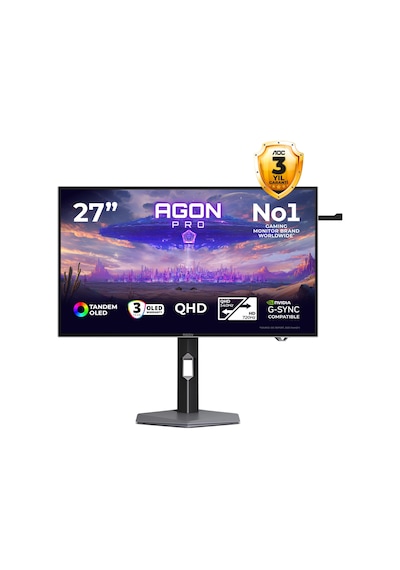 Aoc Agon Pro Agp277qkdc 26.5 540hz 0.03ms 2k Adaptive Sync Cece5aoc0071