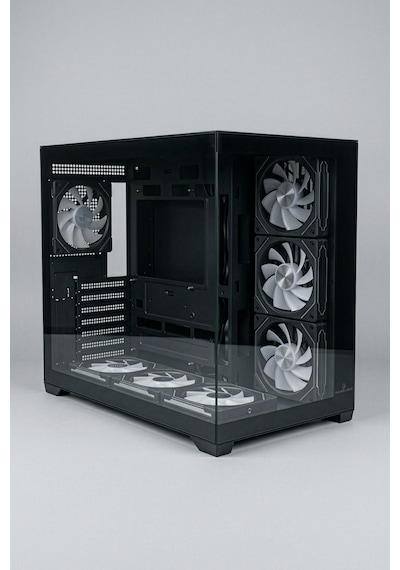 Onyx 7x12cm Argb Fan Temper Cam 1 X Type-c - 1 X Usb 3.0 Akvaryum Gaming Oyuncu Kasası