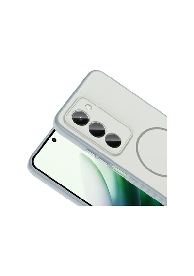 Teleplus Xiaomi Redmi 15 Kılıf Manyetik Şarj Özellikli Tea Olid Kapak