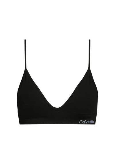Calvin Klein Trıangle Siyah Kadın Bikini Üstü