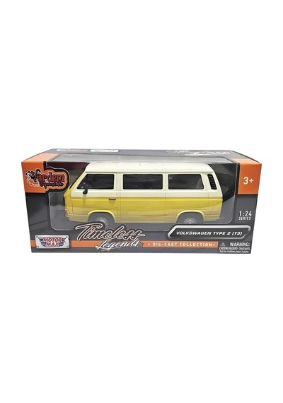 Volkswagen Minibüs Type2 T3 Sarı - Motormax 1:24