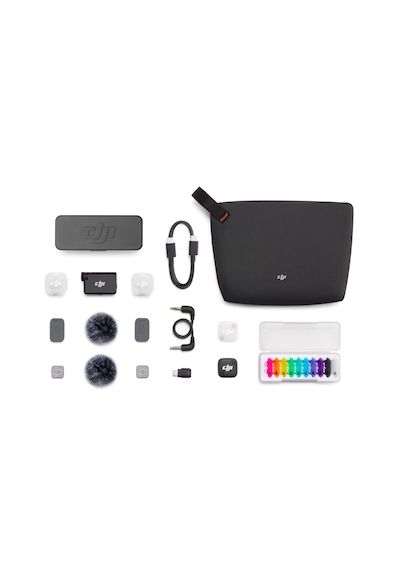 DJI Mic Mini 2 (2 TX + 1 RX + Charging Case) Mikrofon DJI Türkiye Garantili