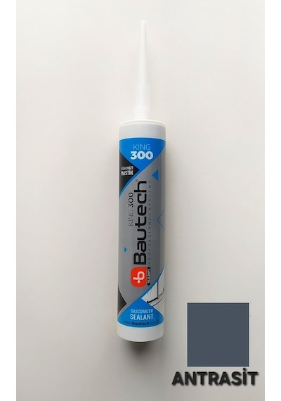 Tr Antrasit Silikon Mastik/çekomastik 500 Gr. + Silikon Tabancası Diğer