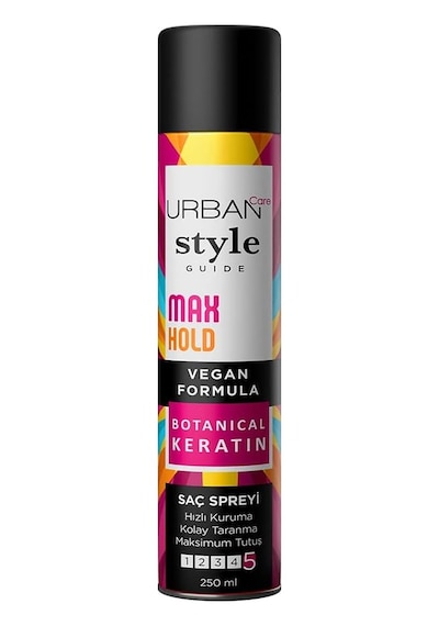 Urban Care Style Guide Max Hold Sabitleyici Maksimum Tutuşlu Saç Spreyi 250 Ml- Vegan