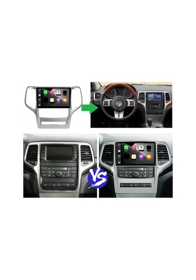 Jeep Grand Cherokee Android Multimedya Sistemi 4-64 Cadence R18 2011-2012 Ön Kayıt Kamera Hediyeli Diğer