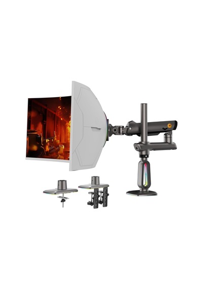 North Bayou Nb F7 Ergonomic Rgb Aydınlatmalı 32-60 İnch Büyük Ekranlar İçin Profesyonel 2026 Versiyon Monitör Sta