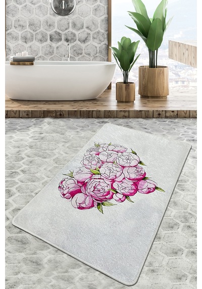 Peonia Banyo Halısı Djt 70x120 cm