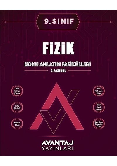 Avantaj 9. Sınıf Fizik Konu Anlatım Fasikülleri