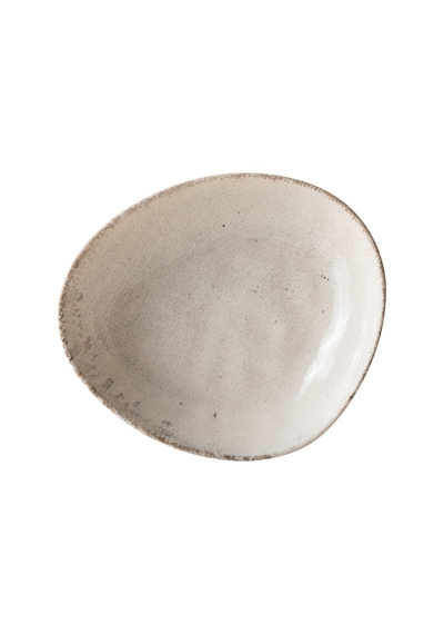 Mudo Home Trıbeca Çukur Tabak Krem 23cm Çok Renkli