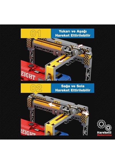 Reobrix Technic 66021 Avrupa Yük Treni G2000 European Freight Train Yaratıcı Yapı Blok Seti Building Blocks - 1980 Parça Reobrix Technic 66021 Avrupa Yük Treni G2000 European Freight Train Yaratıcı Yapı Blok Seti Building Blocks - 1980 Parça