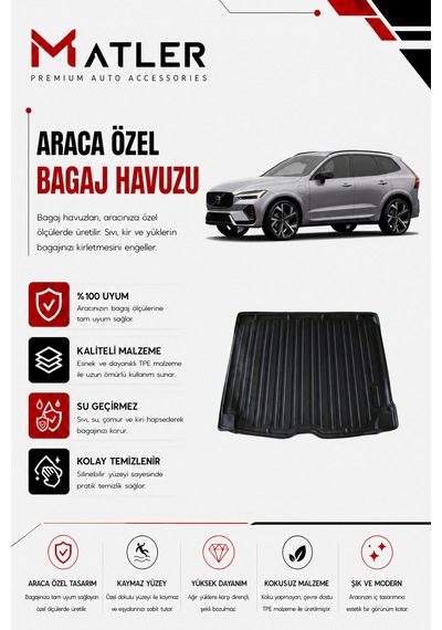 Volvo Xc60 2024 Model Bagaj Havuzu