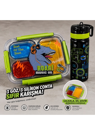 Muzeko Su Mataralı 3 Bölmeli Paslanmaz Çelik Yemek Kabı Sızdırmaz Kapaklı, Suluklu Taşınabilir Beslenme Kabı Mavi 2086 800+600ml Açık Yeşil Muzeko Su Mataralı 3 Bölmeli Paslanmaz Çelik Yemek Kabı Sızdırmaz Kapaklı, Suluklu Taşınabilir Beslenme Kabı Mavi 2086 800+600ml Açık Yeşil