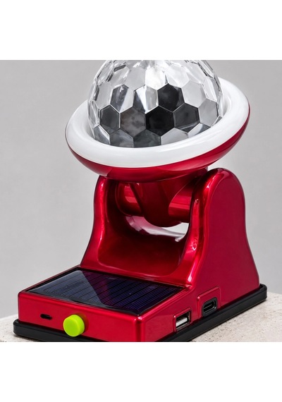 Taşınabilir Solar Rgb Led Parti Lambası Usb Şarjlı Dekoratif Aydınlatma