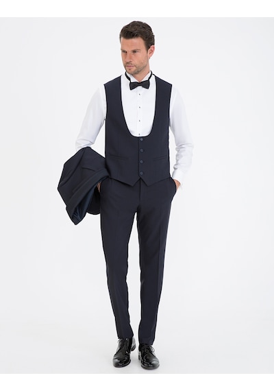 Pierre Cardin Erkek Lacivert Smokin 50238683-vr033
