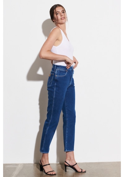 Wrangler Wild West Fit Yüksek Bel Düz Paça Esnek Jean Kot Pantolon W2H2JH43G Wrangler Wild West Fit Yüksek Bel Düz Paça Esnek Jean Kot Pantolon W2H2JH43G