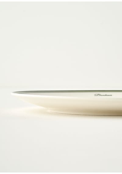 Bella Maison Bonheur Porselen Pasta Tabağı Yeşil 21 Cm Yeşil