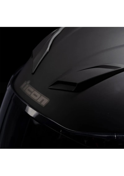 Icon Ultraflite Rizz Rizz 3 Mıps Kapalı Kask Siyah