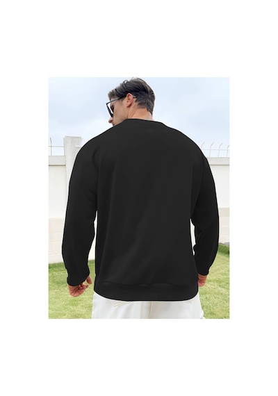 Medinenur Gaming Baskılı Kapüşonlu Sweatshirt Siyah