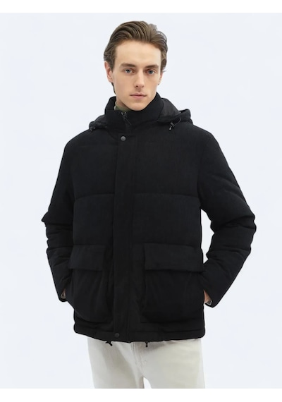 Kip Siyah Regular Fit Casual Dokuma Mont Siyah