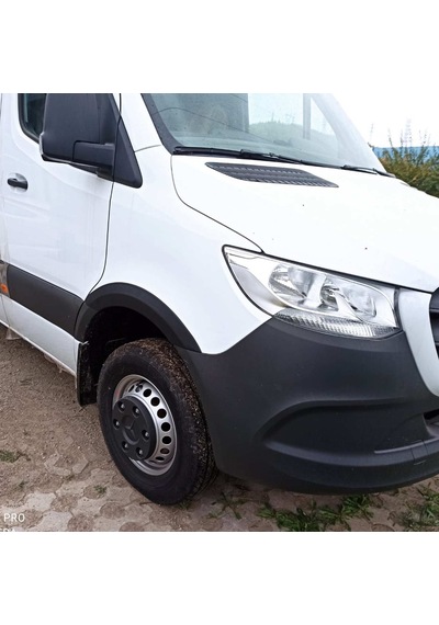Cappafe Mercedes Sprinter W908 Dodik Seti Abs Mat Siyah 4 Parç