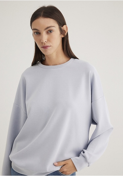 Mavi - Bisiklet Yaka Mavi Sweatshirt 168837-89201 Mavi