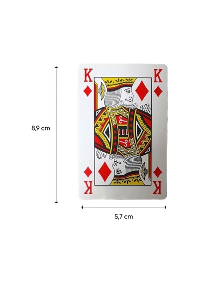 Tinky Winky Iskambil Oyun Kağıdı Kartı - 2 Deste - Poker Kartı - Briç Kartı - Oyun Kartları - Poker