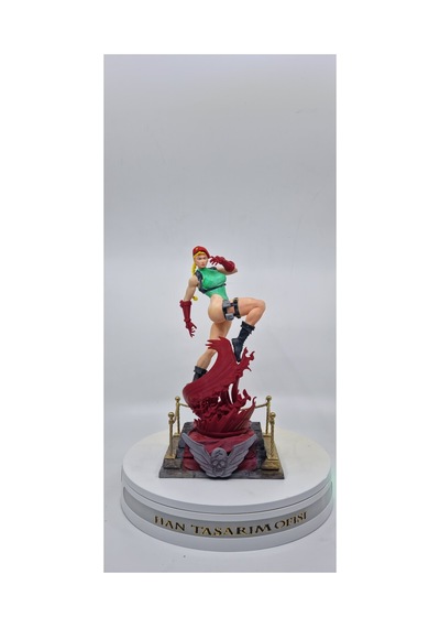 Cammy Figür Street Fighter Cammy Figür 25 Cm