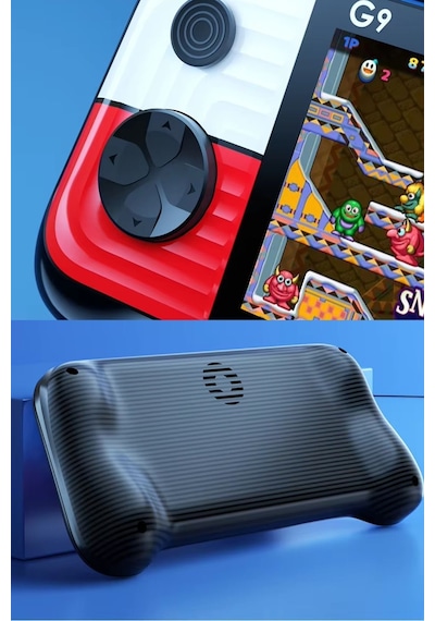 Wearfitpro G9 Retro 3.0 İnç Tv Bağlanan 2.joystickli Oyun Konsolu Kırmızı 666 Klasik Oyunlar