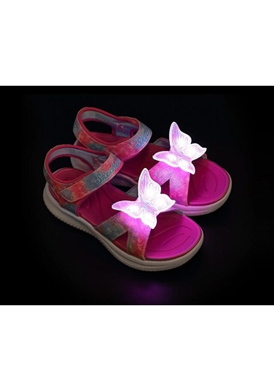 Skechers Jumpsters Sandal - Butterfly Brıtes Çocuk Günlük Sandalet 303109l-pkmt Pembe Renkli Skechers Jumpsters Sandal - Butterfly Brıtes Çocuk Günlük Sandalet 303109l-pkmt Pembe Renkli