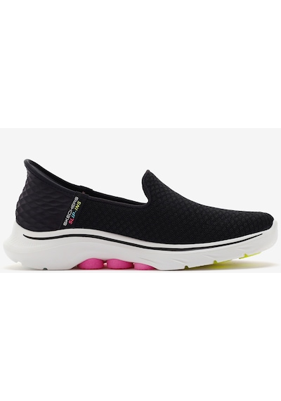Skechers Skechers Slip-ins: Go Walk 7 - Daley Kadın Siyah Yürüyüş Ayakkabısı 125228 Bkhp Siyah
