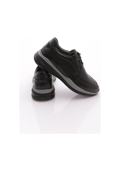 Dgn 5953 Erkek Bağcikli Sneakers Ayakkabi Siyah