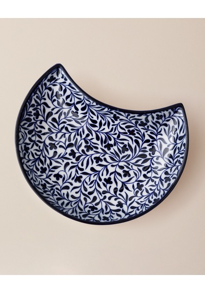 Rêve Bleu La Graine New Bone China Servis Tabağı - 15 Cm - Mavi/beyaz 8684427015087 Çok Renkli