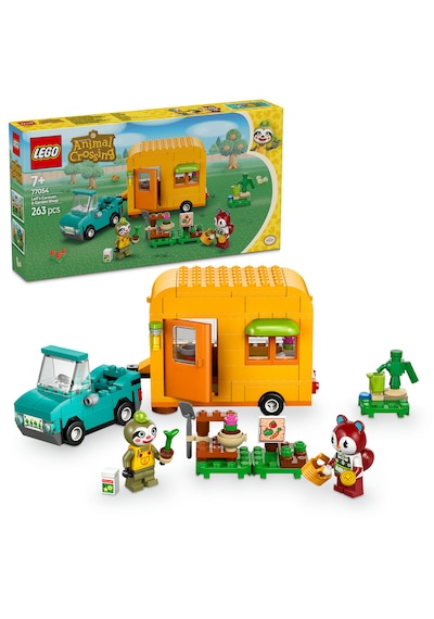 LEGO® Animal Crossing™ Leif Karavan ve Bahçe Dükkanı 77054 - 7 Yaş ve Üzeri Çocuklar için Yaratıcı Oyuncak Yapım Seti (263 Parça)