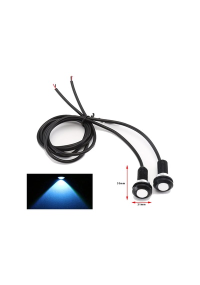 Mavi Kartal Göz, Eagle Eye Çok Amaçlı 21mm 2 Adet Led Aydınlatma