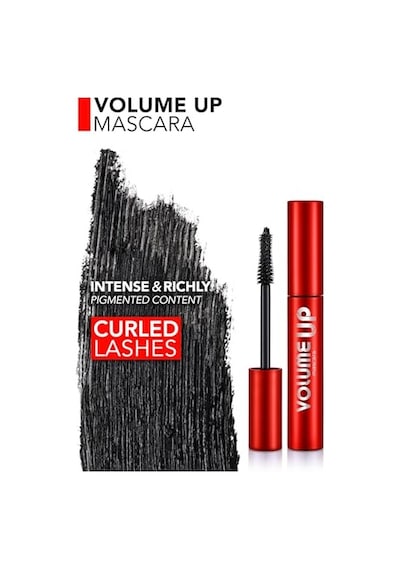Volume Up Mascara Yoğun Hacim Ve Lifting Etkili Kat Kat Uygulanabilir Maskara 00